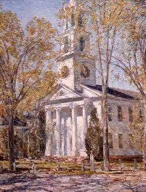 Childe Hassam Church at Old Lyme china oil painting image